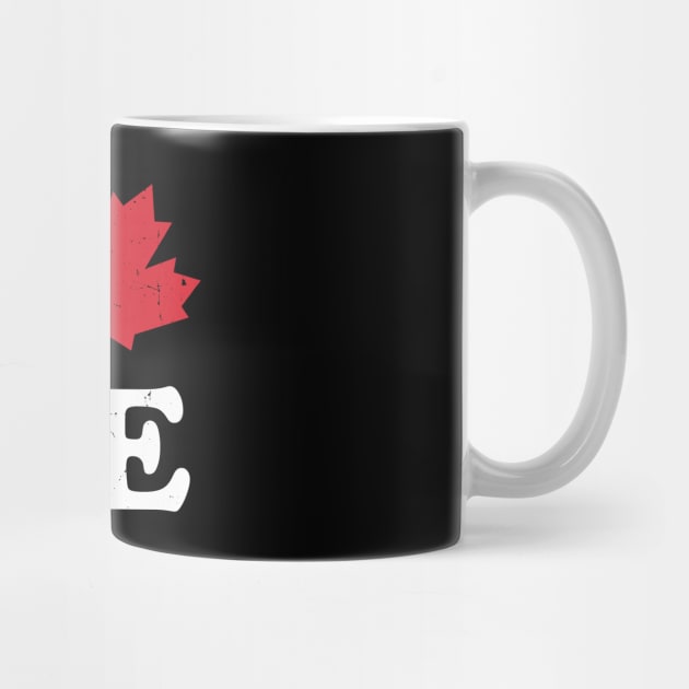 Love Canada Maple Leaf by The WYLD Tribe